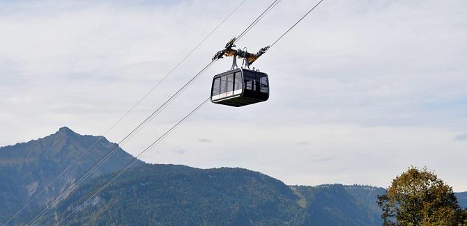 Bezau cable car.