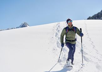 Geführte Schneeschuhtour „Auf den Spuren der Walser“ mit Moses