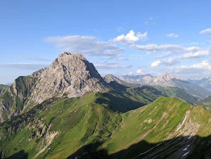 Höfergrat Richtung Widderstein