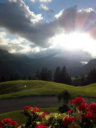 Bergpanorama Terrasse