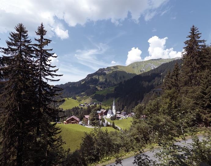 Schröcken im Sommer