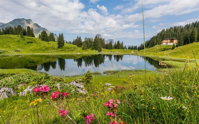 Naturjuwel Körbersee (c) Warth-Schröcken Tourismus