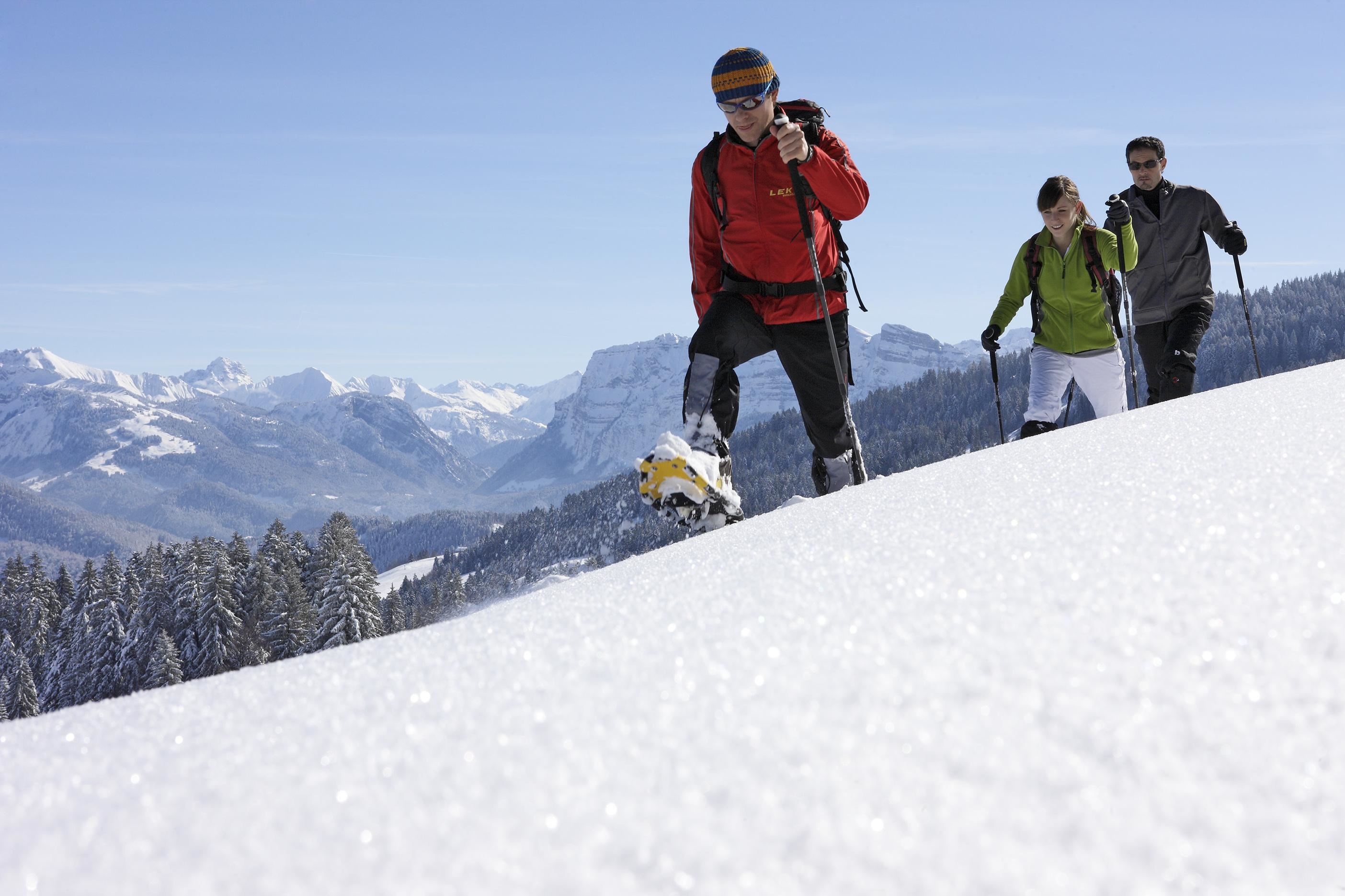 Schneeschuhtour am Boedele (c) Adolf Bereuter - Br