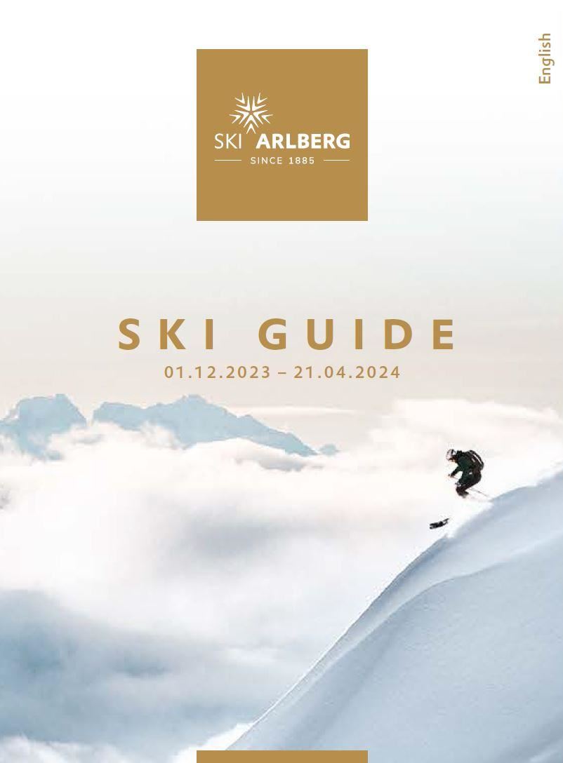 Pistenplan Ski Arlberg 2023-24