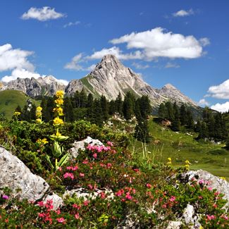 Gipfeltour Biberkopf mit Übernachtung auf der Rappenseehütte